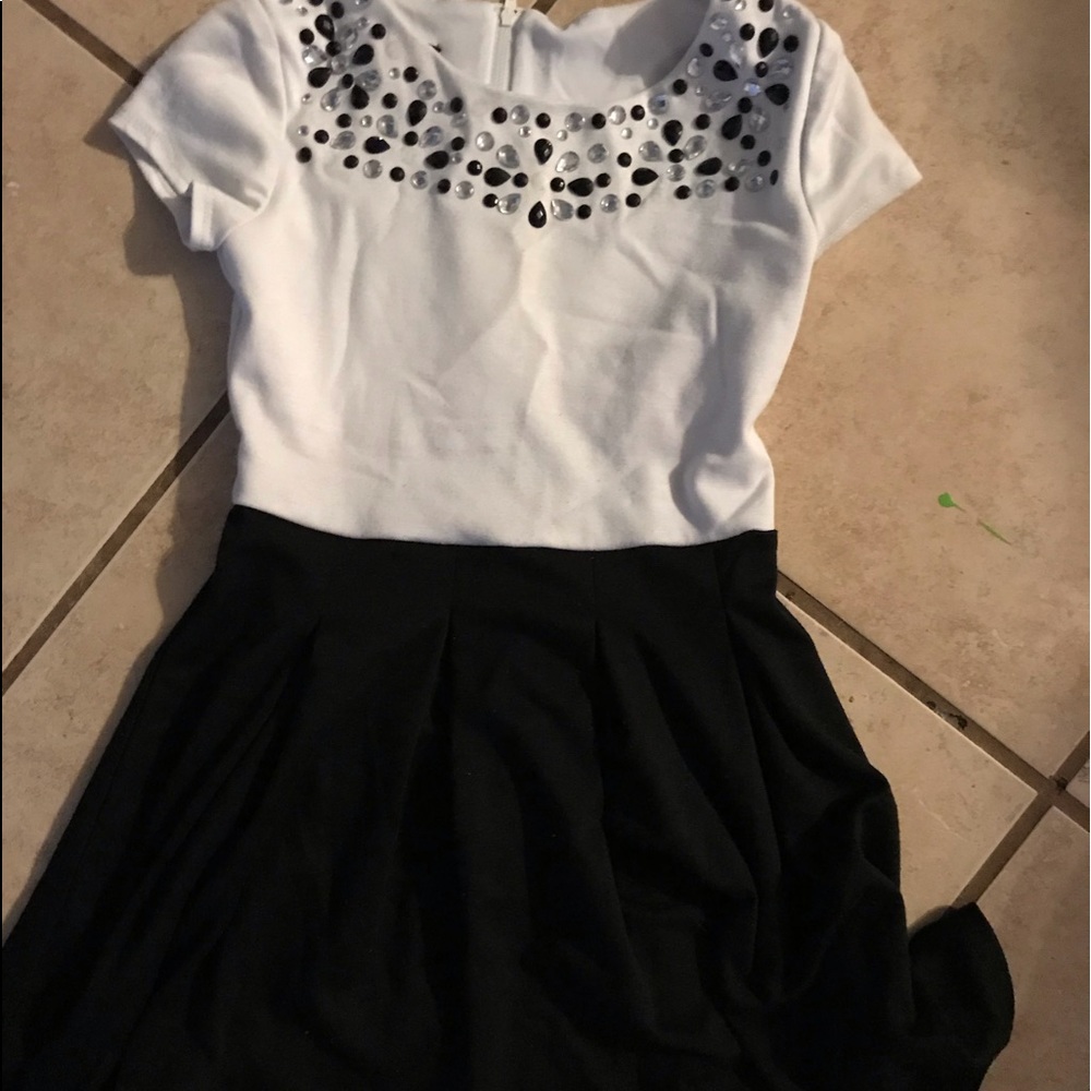 Black and White dress